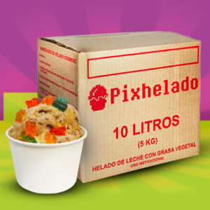 Caja de Helado institucional de 10 litros Pixhelado