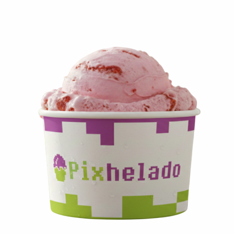 Helado gourmet sencillo Pixhelado